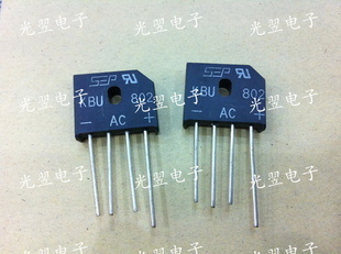 整流器、整流设备-KBU802 KBU804 整流桥 桥堆 原装正品-整流器、整